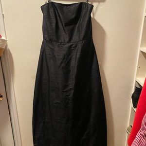 Vintage black dress formal with removable spaghetti straps